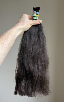 Волосы с девушки 41-42 см, 94 грамма - Детские волосы для наращивания