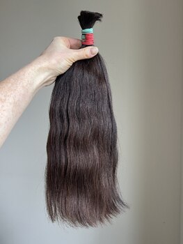 Волосы с девушки 40-41 см, 96 грамм - Детские волосы для наращивания