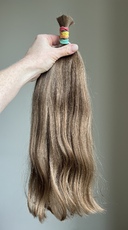 Волосы детские 43 см, 67 грамм - Детские волосы для наращивания 