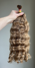 Волосы женские 45 см, 60 грамм - Детские волосы для наращивания 