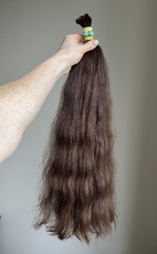 Волосы женские 56 см, 102 грамма - Детские волосы для наращивания 