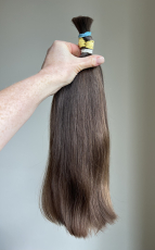 Волосы женские 41 см, 80 грамм - Детские волосы для наращивания 