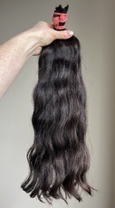 Волосы женские 50 см, 117 грамм - Детские волосы для наращивания 