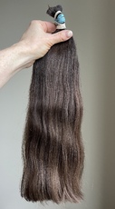Волосы женские 42-43 см, 80 грамм - Детские волосы для наращивания 
