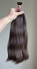 Волосы с девушки 41-44 см, 87 грамм - Детские волосы для наращивания 