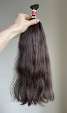 Волосы детские 42-43 см, 74 грамма. - Детские волосы для наращивания 