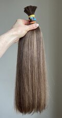 Волосы детские 44-45 см, 118 грамм - Детские волосы для наращивания 