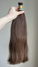 Волосы женские 42-43 см, 100 грамм - Детские волосы для наращивания 