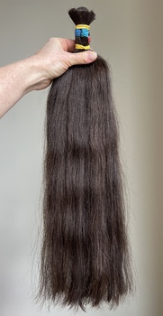 Волосы детские 53 см, 109 грамм - Детские волосы для наращивания 