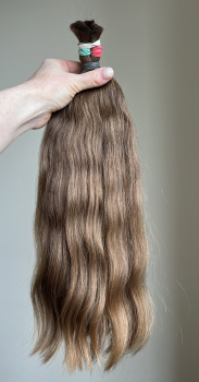 Волосы детские 43 см, 113 грамм - Детские волосы для наращивания 