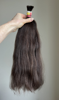 Волосы женские 43 см, 71 грамм - Детские волосы для наращивания 