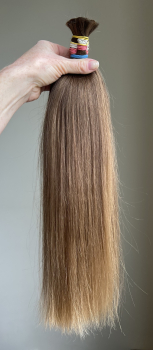 Волосы детские 45 см, 98 грамм - Детские волосы для наращивания 