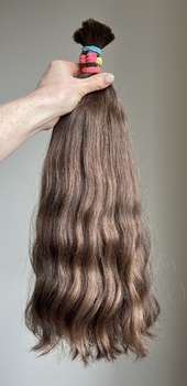 Волосы детские 47 см, 150 грамм - Детские волосы для наращивания 