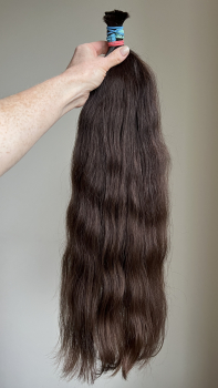 Волосы детские 57 см, 140 грамм  - Детские волосы для наращивания 