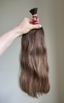 Волосы женские 42-43 см, 80 грамм - Детские волосы для наращивания 