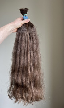 Волосы детские 57 см, 125 грамм - Детские волосы для наращивания 