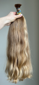 Волосы детские 49-51 см, 114 грамм - Детские волосы для наращивания 