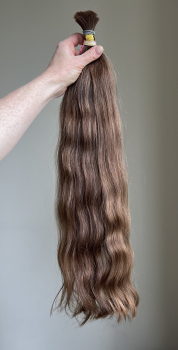 Волосы с девушки 58-60 см, 113 грамм - Детские волосы для наращивания 