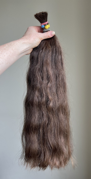 Волосы детские 53 см, 124 грамма - Детские волосы для наращивания 