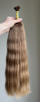Волосы женские 53 см, 84 грамма - Детские волосы для наращивания 