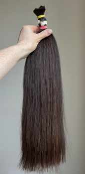 Волосы женские 51 см, 115 грамм - Детские волосы для наращивания 