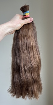 Волосы женские 42 см, 119 грамм - Детские волосы для наращивания 