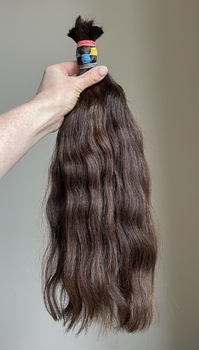 Волосы детские 45-46 см, 124 грамма - Детские волосы для наращивания 