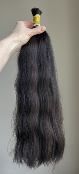 Волосы женские 50 см, 105 грамм - Детские волосы для наращивания 