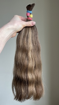 Волосы детские 40-41 см, 70 грамм - Детские волосы для наращивания 