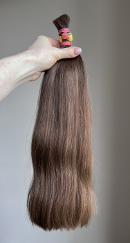 Волосы женские 42-43 см, 100 грамм - Детские волосы для наращивания 