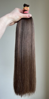 Волосы детские 47-48 см, 113 грамм - Детские волосы для наращивания 