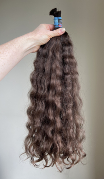 Волосы женские 52 см,  92 грамма - Детские волосы для наращивания 