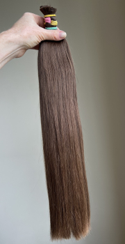 Волосы женские 50 см, 135 грамм - Детские волосы для наращивания 