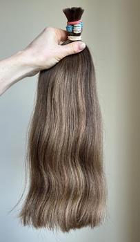 Волосы детские 42-43 см, 127 грамм - Детские волосы для наращивания 