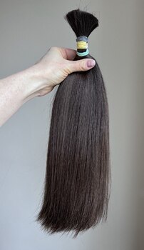 Волосы детские 40-42 см, 105 грамм. - Детские волосы для наращивания 