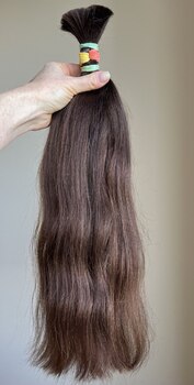 Волосы детские 48-49 см, вес 117 грамм - Детские волосы для наращивания 