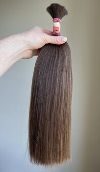 Волосы детские 40 см, 73 грамма - Детские волосы для наращивания 