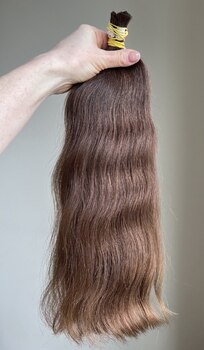 Волосы детские 42 см, 83 грамма - Детские волосы для наращивания 