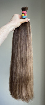 Волосы с девушки 52 см, 148 грамм - Детские волосы для наращивания 