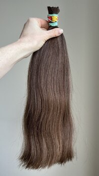 Волосы женские 42-43 см, 100 грамм - Детские волосы для наращивания 