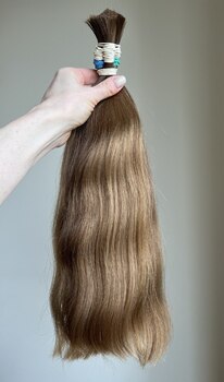 Волосы детские 42 см, 103 грамма - Детские волосы для наращивания 