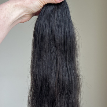 Волосы женские 42-43 см, 69 грамм - Детские волосы для наращивания 