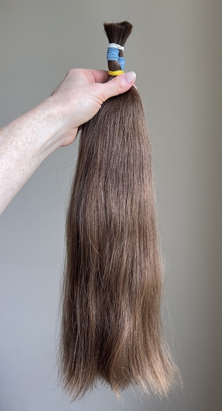 Волосы детские 45-46 см, 80 грамм - Детские волосы для наращивания 