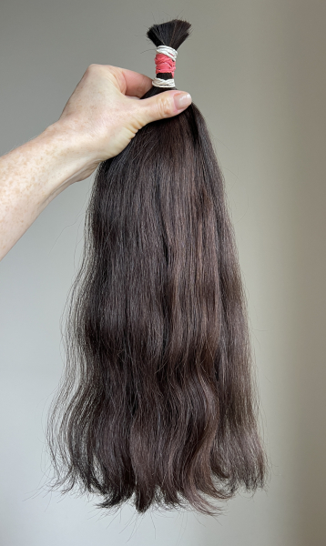 Волосы детские 43-44 см 75 грамм - Детские волосы для наращивания 