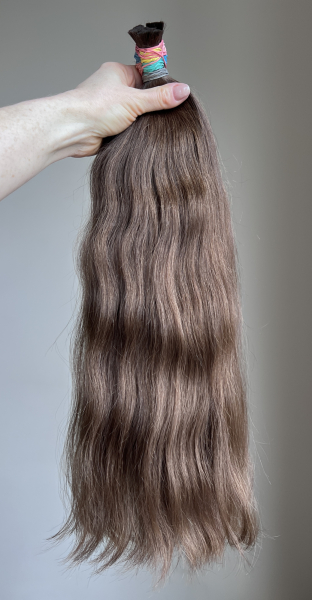 Волосы детские 50 см, 136 грамм - Детские волосы для наращивания 