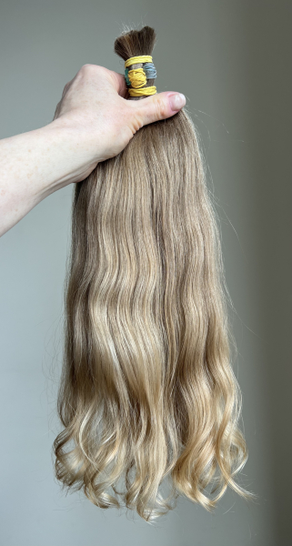 Волосы детские 43 см, 85 грамм  - Детские волосы для наращивания 