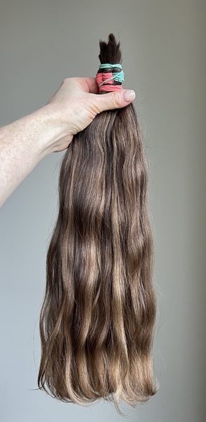 Волосы детские 45-47 см, 115 грамм - Детские волосы для наращивания 