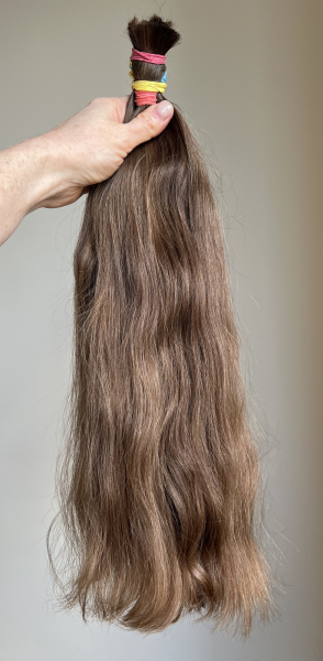 Волосы детские 47-48 см, 108 грамм - Детские волосы для наращивания 