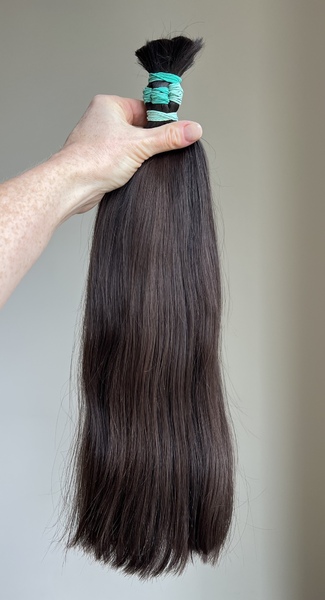 Волосы женские 44-45 см, 122 грамма - Детские волосы для наращивания 