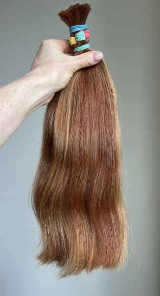 Волосы детские 41-42 см 107 грамм - Детские волосы для наращивания 